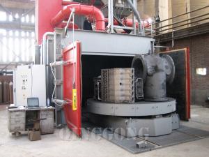 trolley type shot blasting machine
