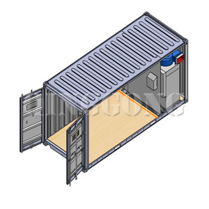 Transportable Container Blast Room