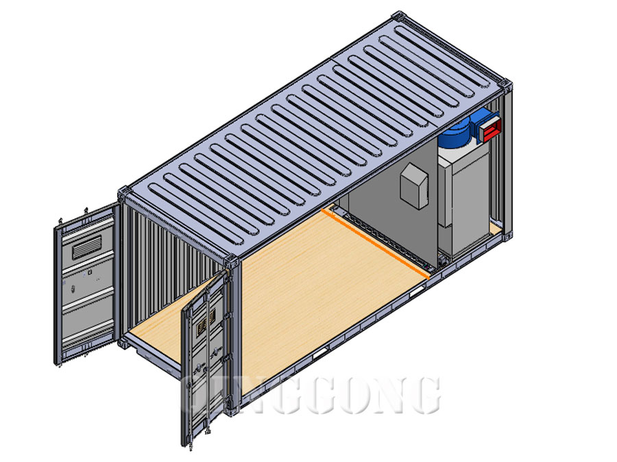 portable blast room
