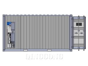 movable sandblasting room