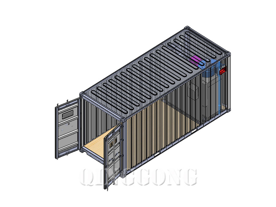 transportable container blast room price