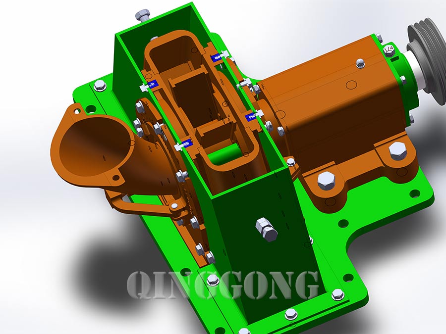 shot blasting machine spares