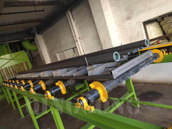 Blasting of Roller Conveyor Shot Blasting Machine