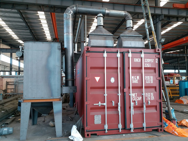 Container Sandblasting Room Advantages 1