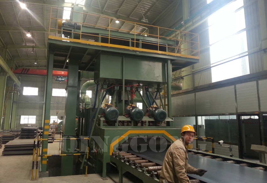 steel plate shot blasting machine 3