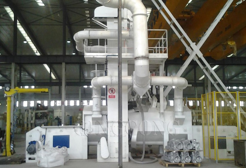 mesh belt shot blasting machine 1 mesh belt shot blasting machine 1