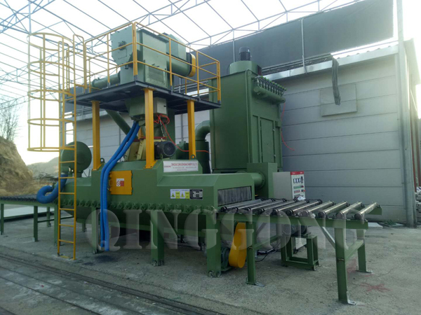 shot blasting machine in stone industry 2