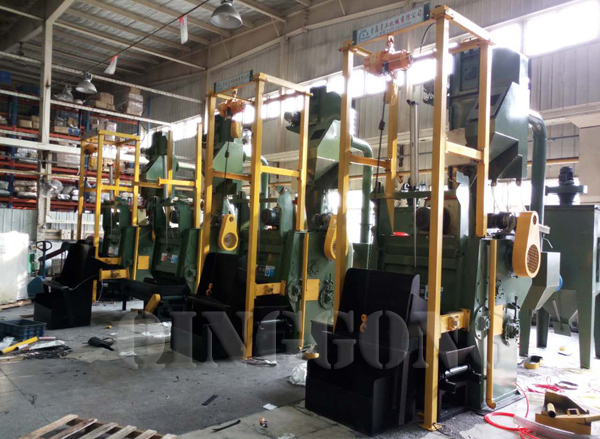 Tumble Belt Shot Blasting Machine in Foundry Industry 3