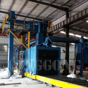 Weldment Shot Blasting Machine