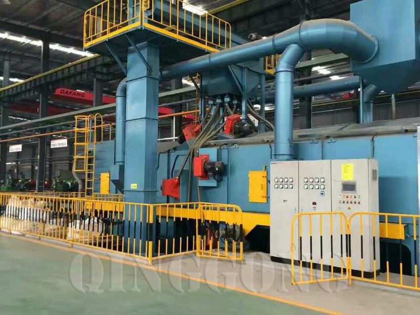 steel structure shot blasting machine 2