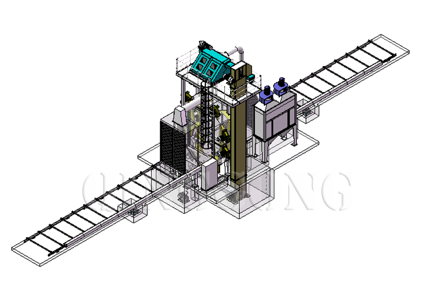 welding shot blasting machine 1