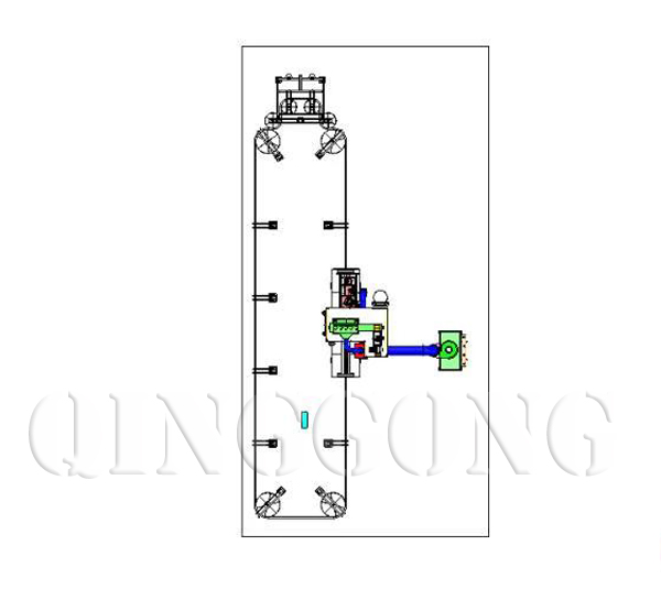 Overhead Rail Shot Blasting Machine 2