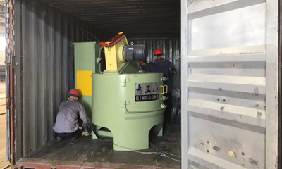 Rotary Table Shot Blasting Machine Delivery for Australia Customer