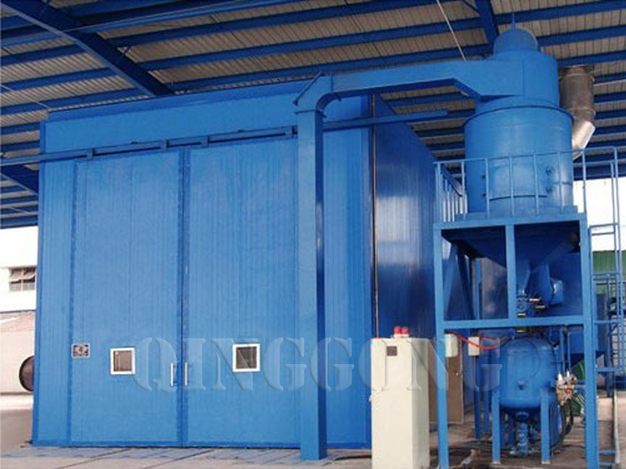 Media Sandblasting room