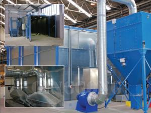 Media Sandblasting room price