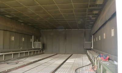 15×6×5m Sandblasting Room