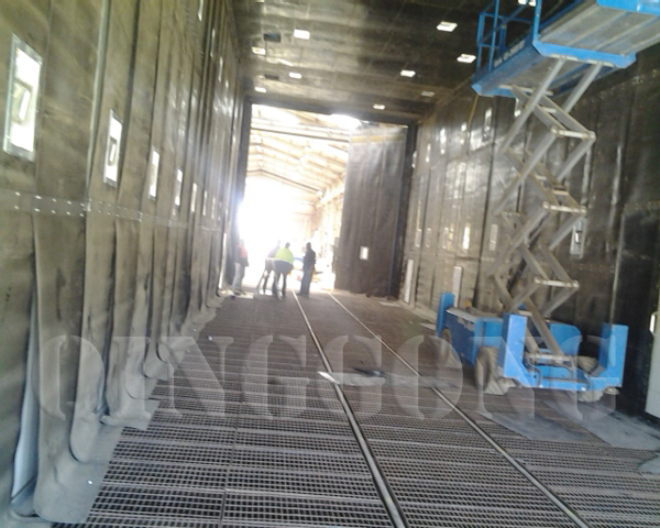 Sandblasting Room by QINGGONG Machinery