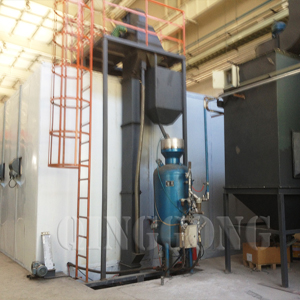 Industrial Sandblasting Room