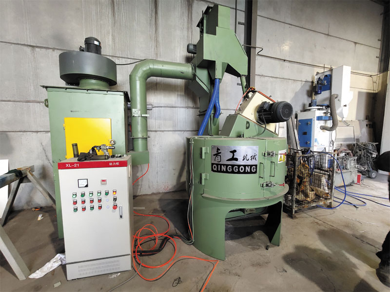 Rotary Table Type Shot Blasting Machine