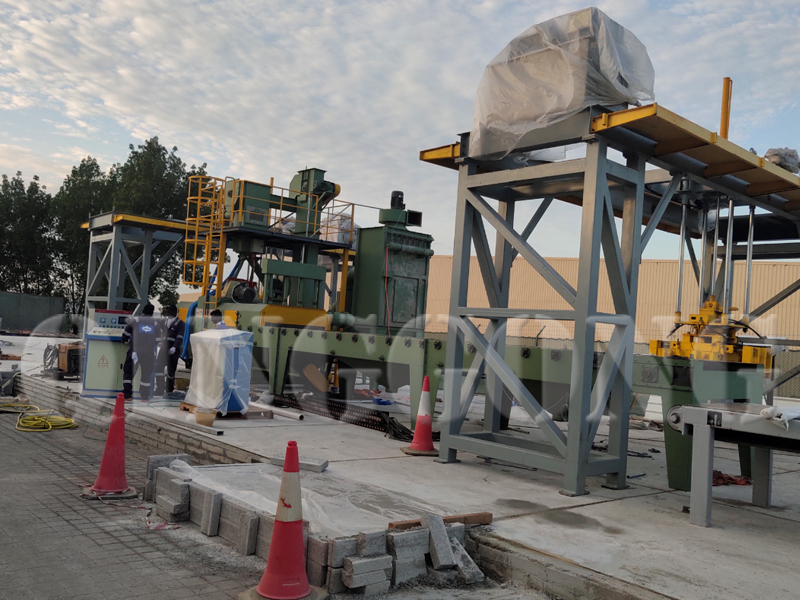 Picture of Concrete Block Shot Blasting Machine