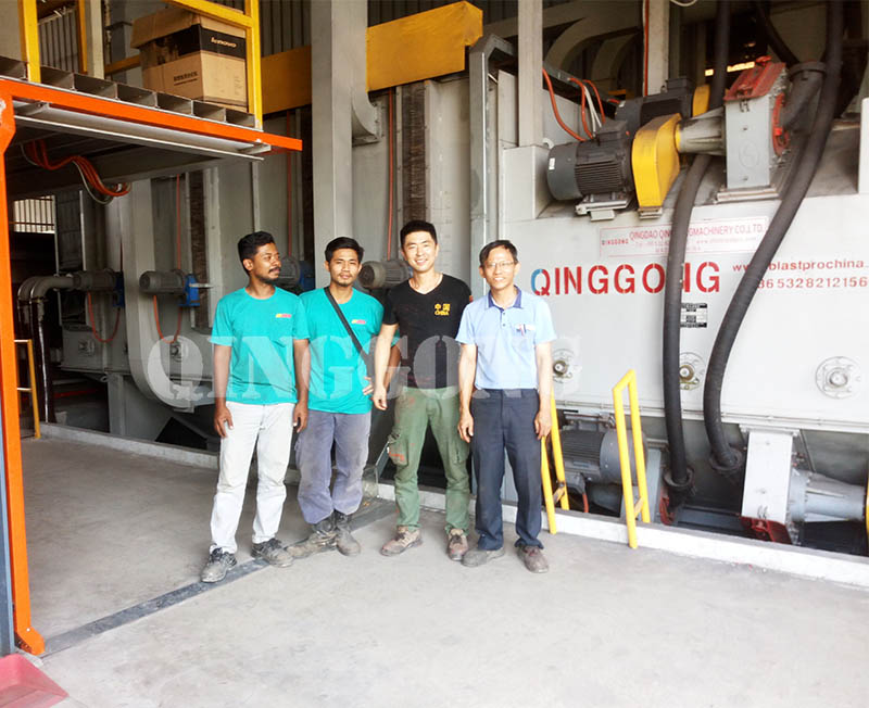 Shot blasting and painting line for Malaysia customer2.jpg