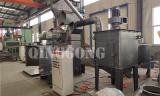 Weld assembly rotary table shot blasting machine for Egypt customer