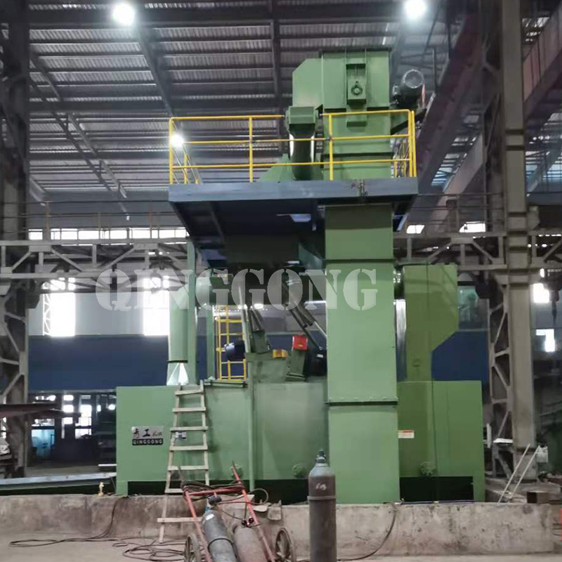 Roller conveyor shot blasting machine for Argentine customer2.jpg