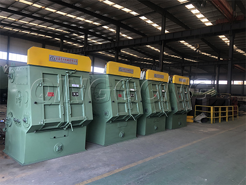 Features and advantages of tumble belt shot blasting machine structure