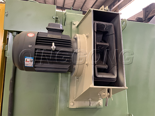 The influence of the wear of shot blasting machine parts and the necessity of lubrication