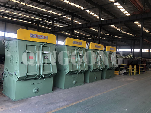 Tumble belt shot blasting machine brief introduction