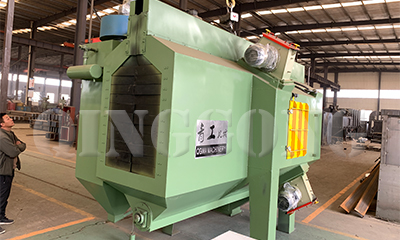 Overhead rail shot blasting machine was successfully delivery