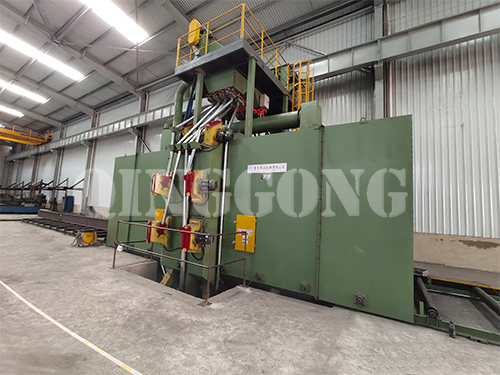 Characteristics of steel structure shot blasting machine