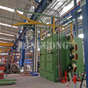 Hanger Type Shot Blasting Machine