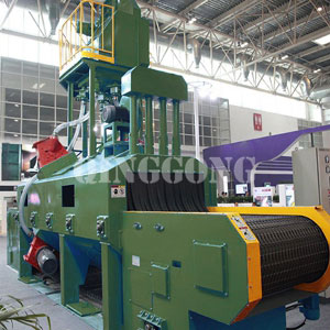 Mesh Belt Shot Blasting Machine