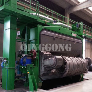 Wire Rod Coil Shot Blasting Machine