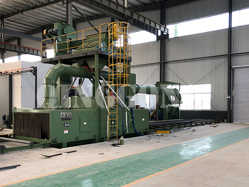 Factors affecting the cleaning effect of shot blasting machine cleaning work piece