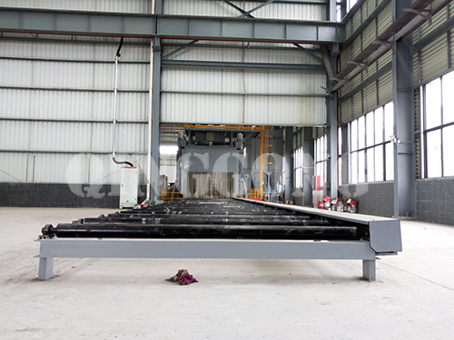 Maintenance and maintenance of roller conveyor shot blasting machine