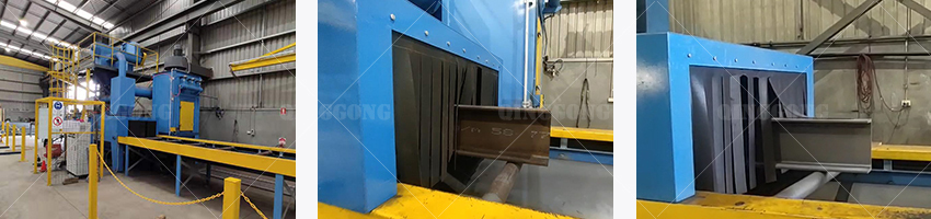 h beam cleaning equipment manufacturing process