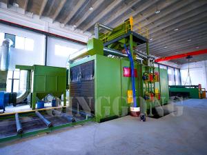 steel structure shot blasting machine 14