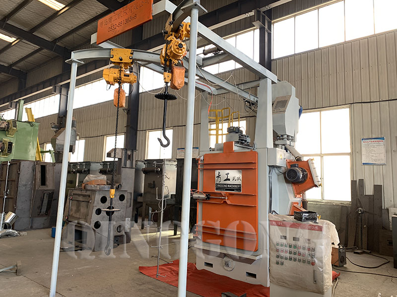 hanger type shot blasting machine 3