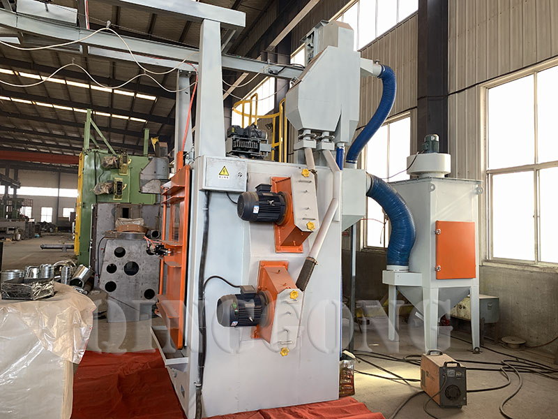 hanger type shot blasting machine 4