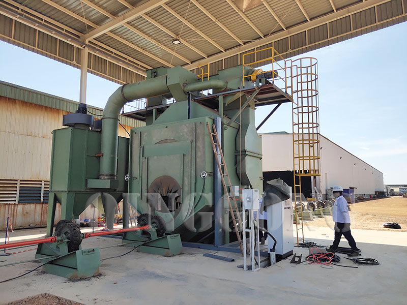 steel pipe shot blasting machine 1