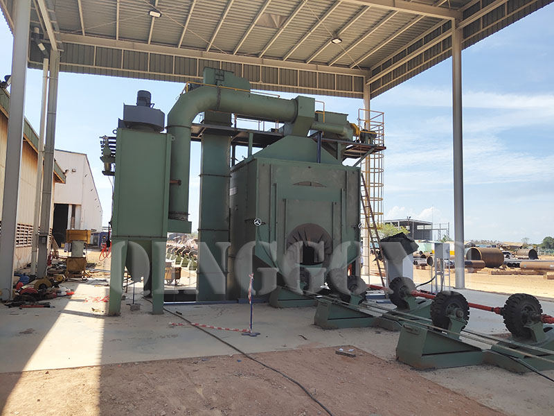 steel pipe shot blasting machine 4