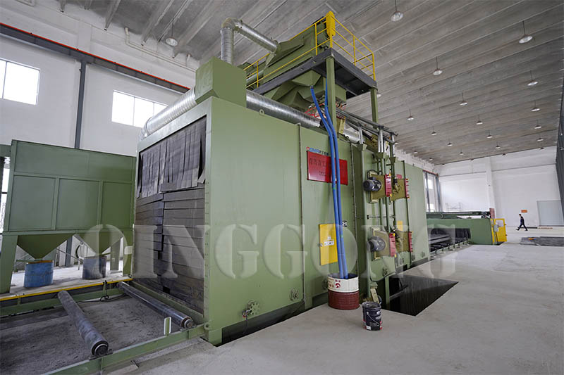 shot blasting and painting line 1