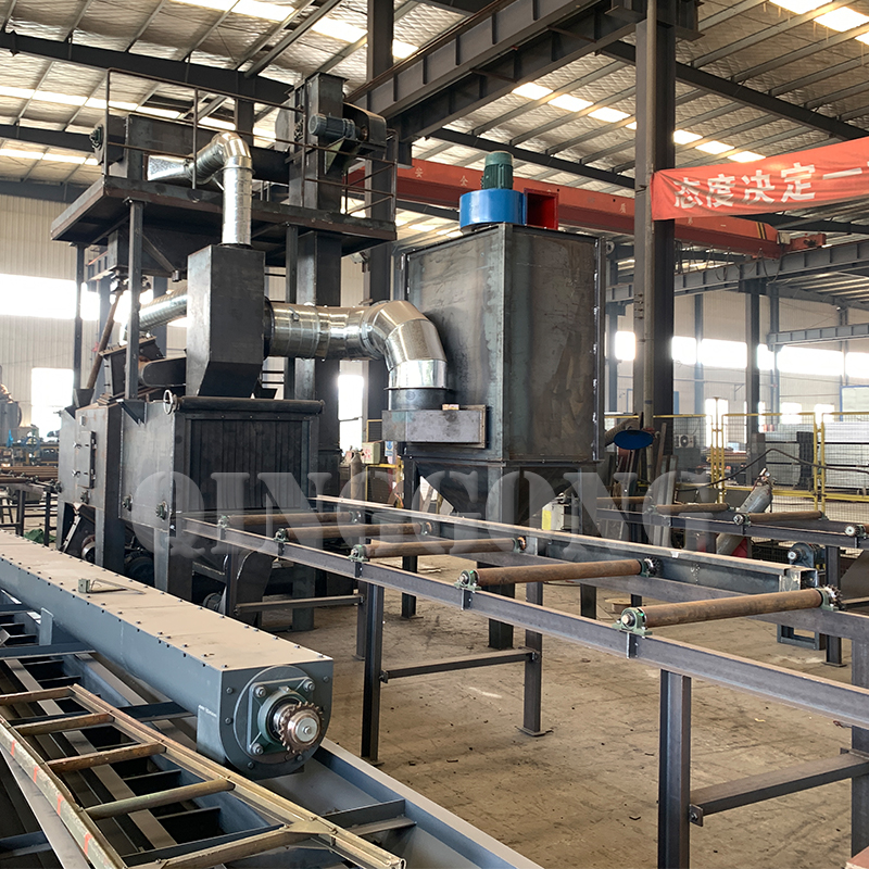 roller conveyor shot blasting machine to columbia 1