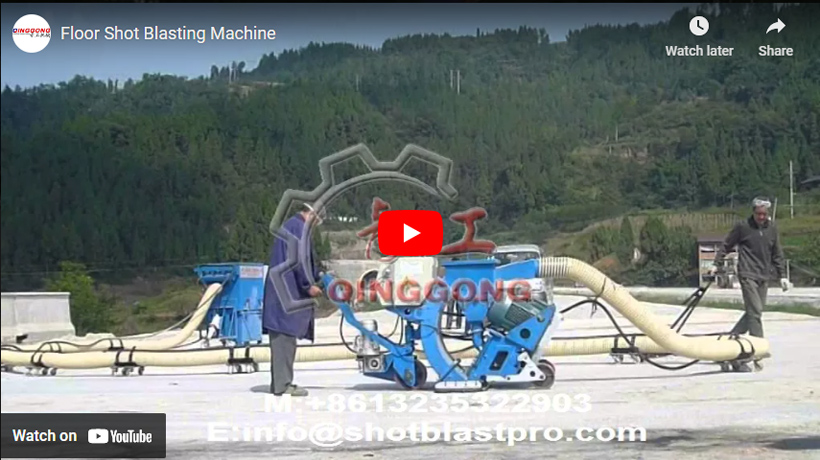 Floor Shot Blasting Machine