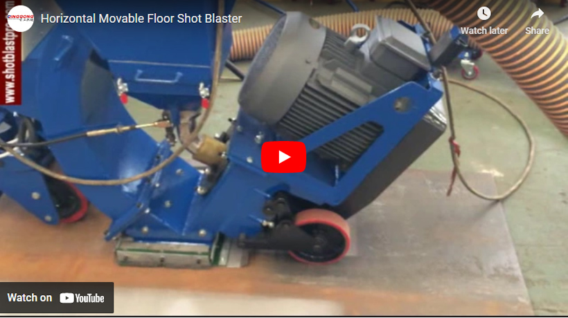 Horizontal Movable Floor Shot Blaster