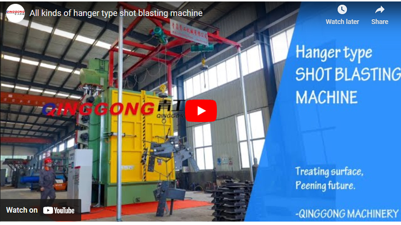 All kinds of hanger type shot blasting machine