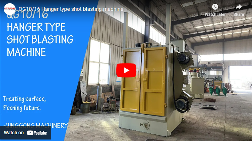 QG10/16 Hanger type shot blasting machine