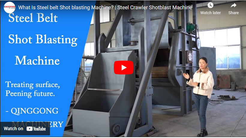 What Is Steel belt Shot blasting Machine? | Steel Crawler Shotblast Machine